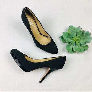 COACH Signature Black Heels